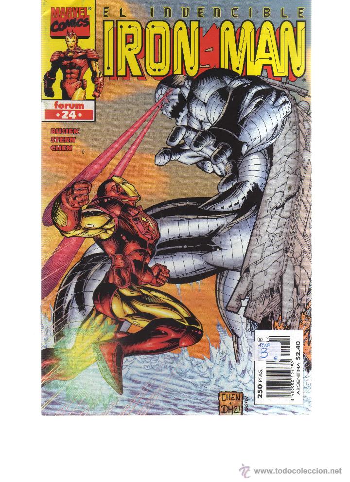C&oacute;mics: EL INVENCIBLE IRON MAN N&Uacute;MERO 24 - CJ46 - Foto 1