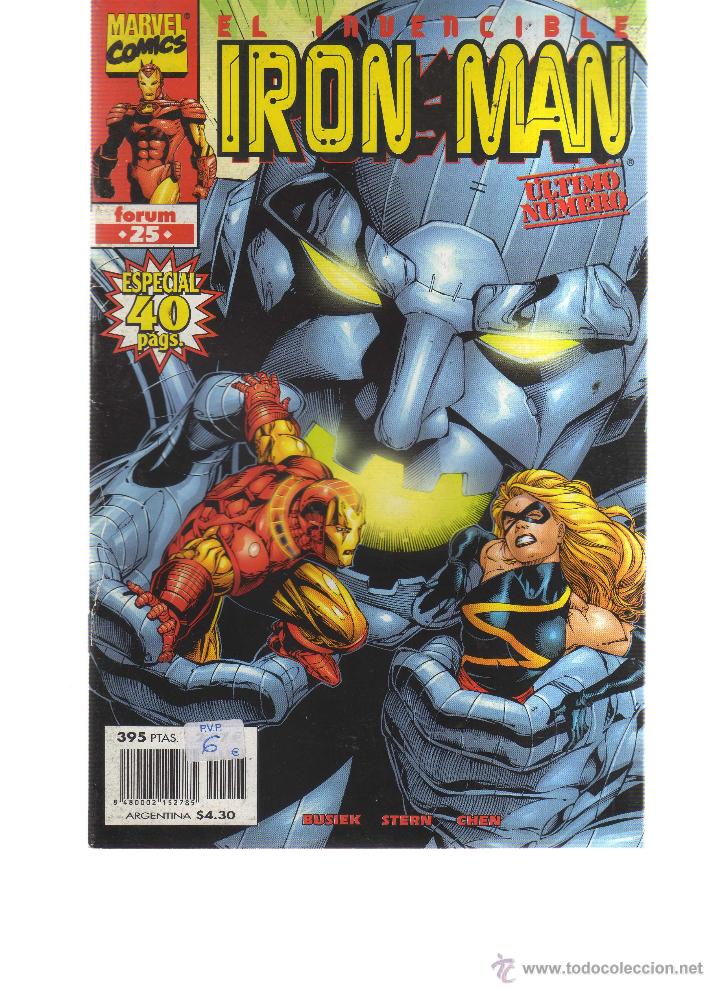 C&oacute;mics: EL INVENCIBLE IRON MAN N&Uacute;MERO 25 - CJ46 - Foto 1