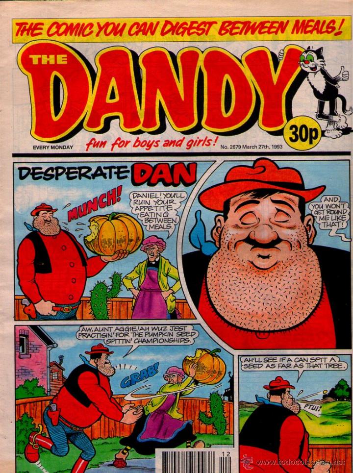 C&oacute;mics: THE DANDY N&ordm; 2679 ** 27/03/1993 ** EVERY MONDAYS ** COMIC EN INGLES* - Foto 1