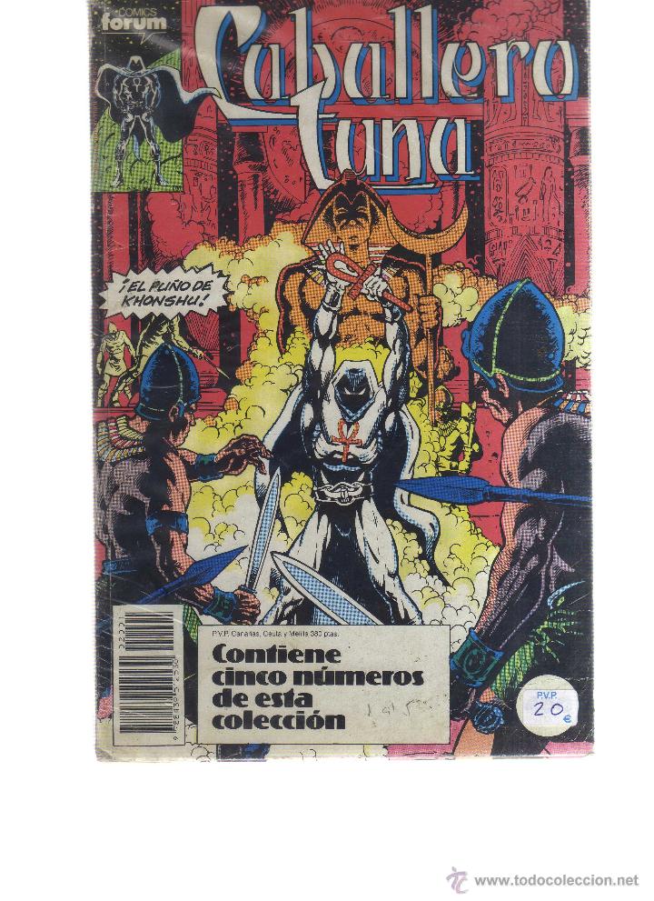 C&oacute;mics: CABALLERO LUNA CONTIENE N&Uacute;MEROS DEL 1 AL 5 - CJ106 - Foto 1
