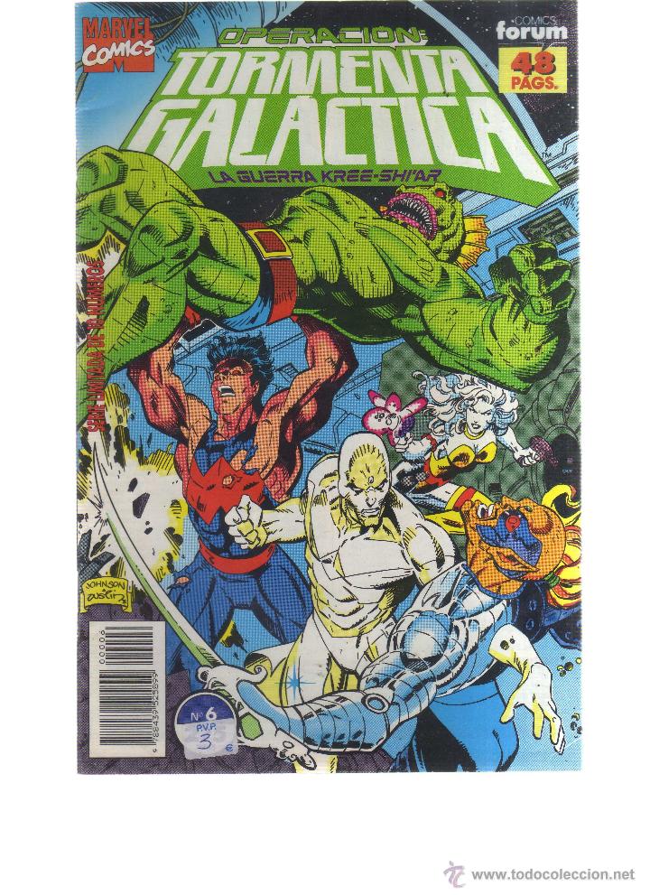 Comics: OPERACI&Oacute;N: TORMENTA GALACTICA N&Uacute;MERO 6 - CJ61