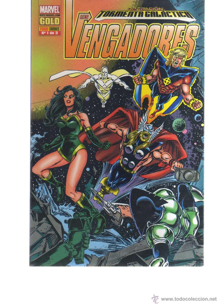 Comics: OPERACI&Oacute;N: TORMENTA GALACTICA LOS VENGADORES N&Uacute;MERO 1 DE 3 - CJ61