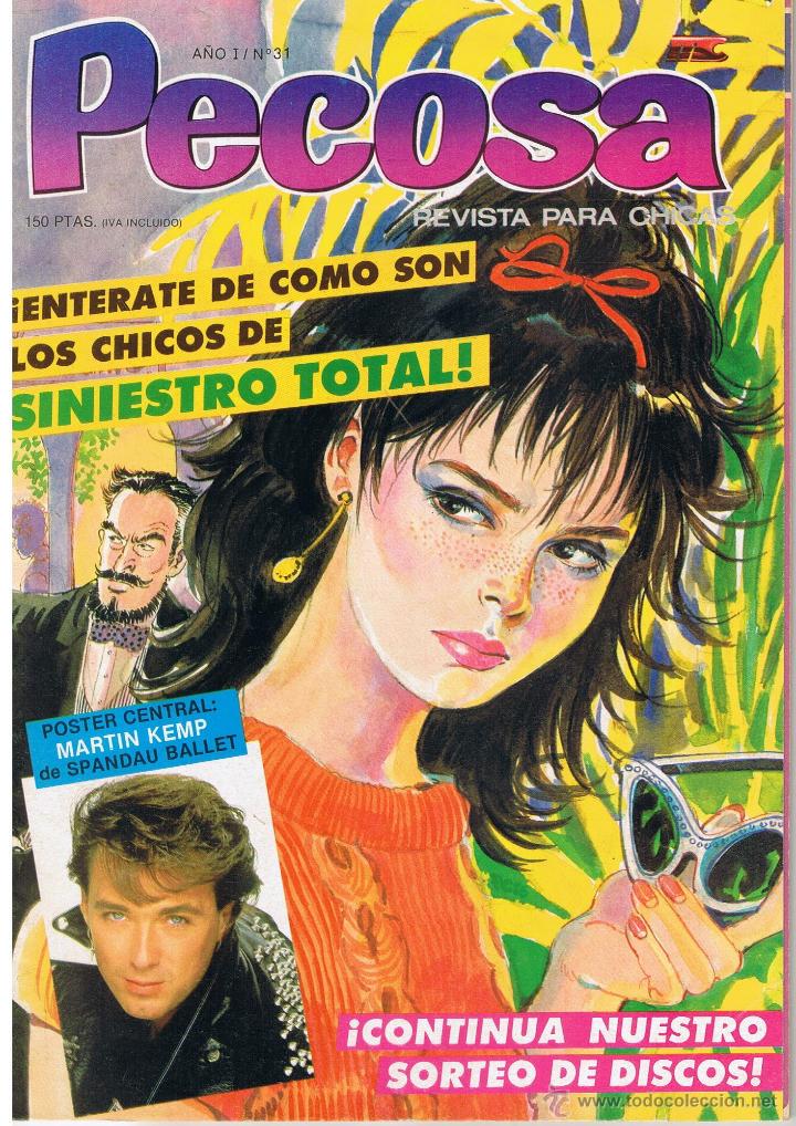 C&oacute;mics: PECOSA. NUMERO 31. (CONTIENE EL POSTER CENTRAL). EDICIONES MC.(ST/MANGA7) - Foto 1