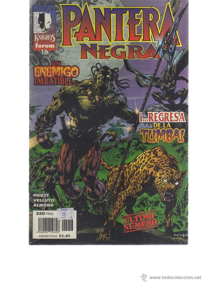 C&oacute;mics: Pantera Negra N&ordm; 16 Forum - CJ82 - Foto 1