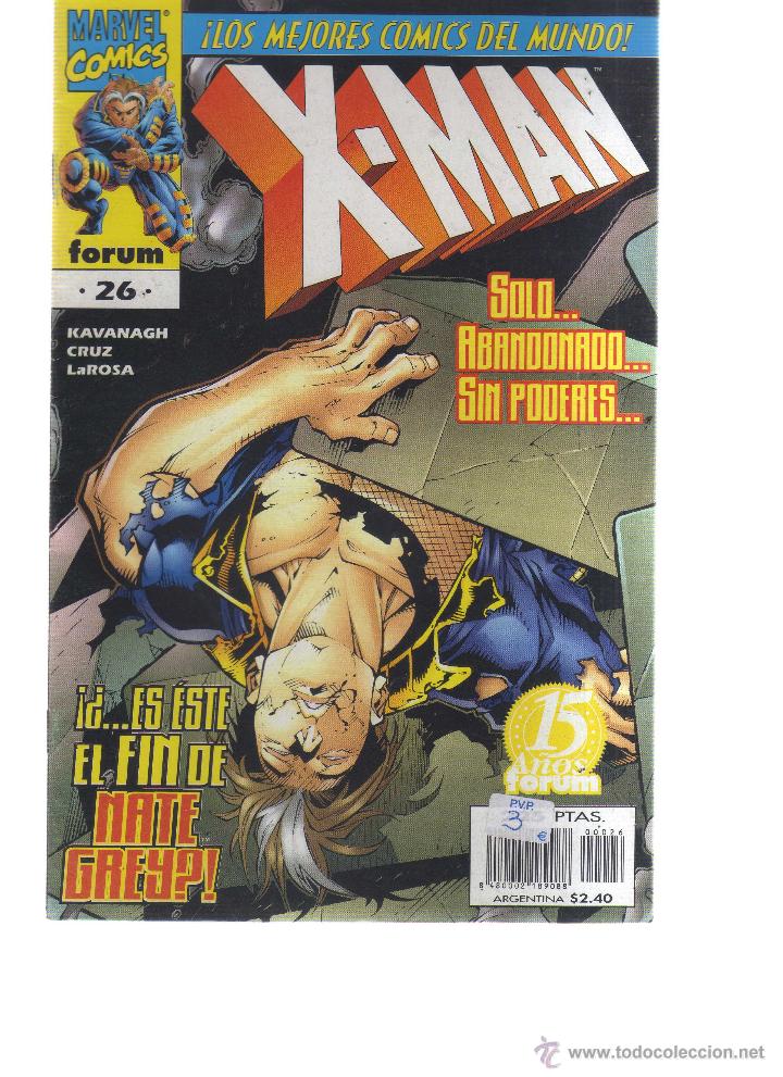 C&oacute;mics: X-MAN N&Uacute;MERO 26 - CJ82 - Foto 1