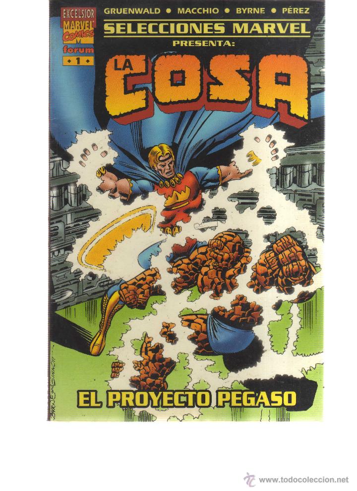 C&oacute;mics: LA COSA N&Uacute;MERO 1 EL PROYECTO PEGASO ( FORUM ) - CJ64 - Foto 1