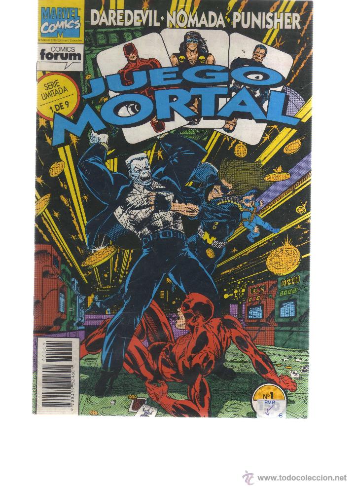 C&oacute;mics: JUEGO MORTAL N&Uacute;MERO 1 - CJ64 - Foto 1