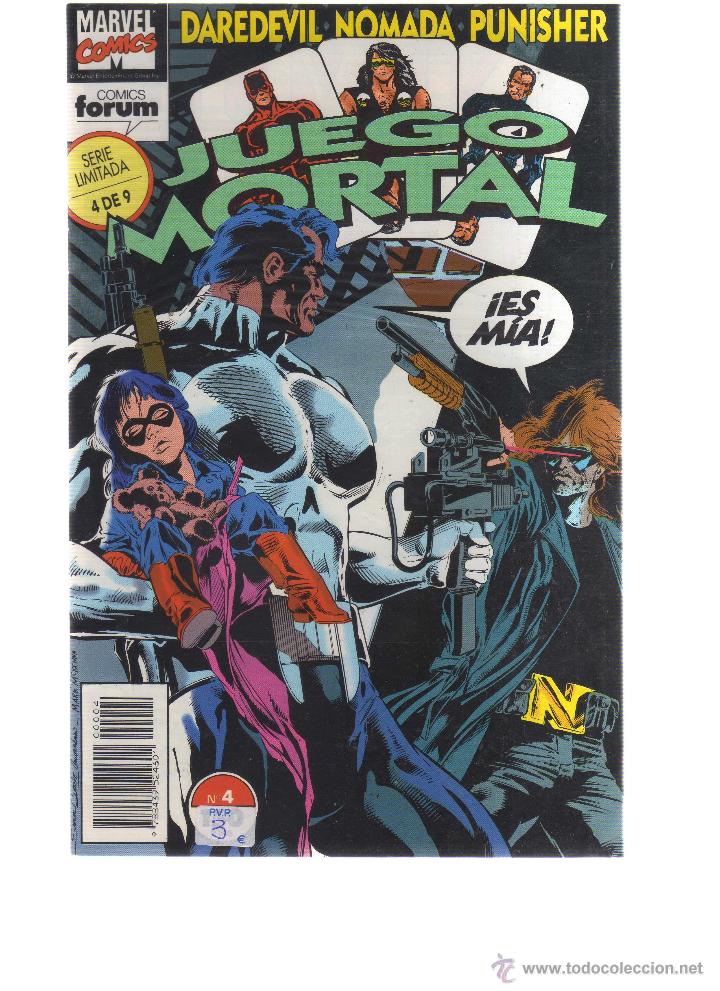 C&oacute;mics: JUEGO MORTAL N&Uacute;MERO 4 - CJ64 - Foto 1