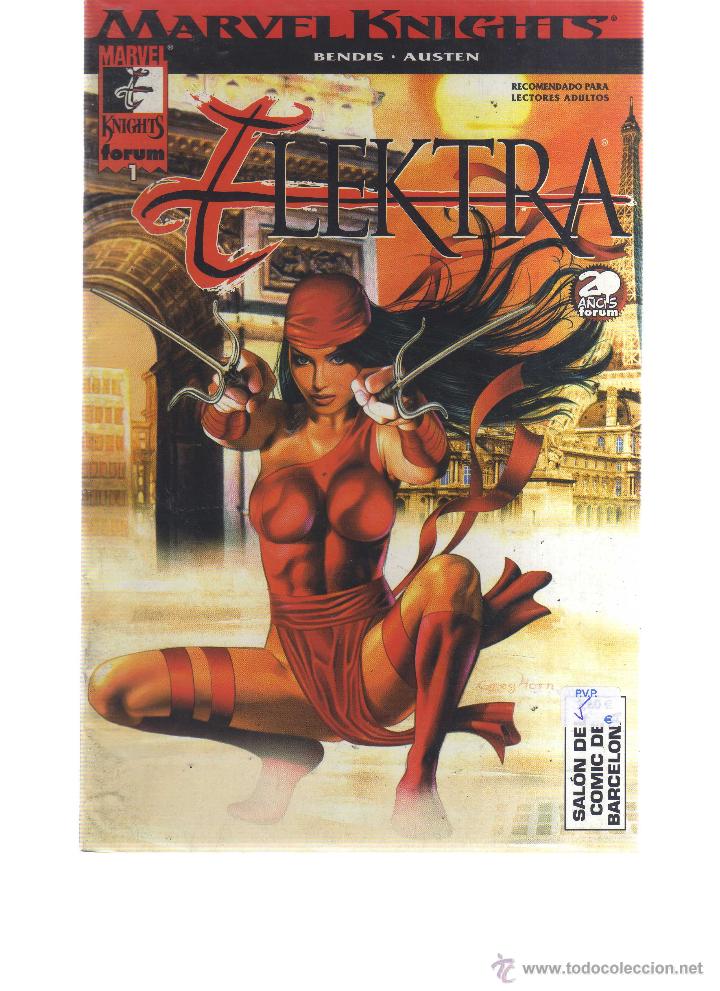 C&oacute;mics: MARVEL KNIGHTS ELEKTRA N&Uacute;MERO 1 - CJ64 - Foto 1