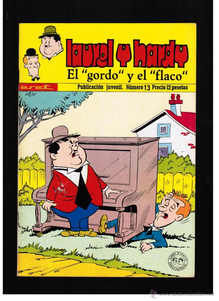 C&oacute;mics: LAUREL Y HARDY, EL GORDO Y EL FLACO N&ordm; 13 - EUREDIT - Foto 1