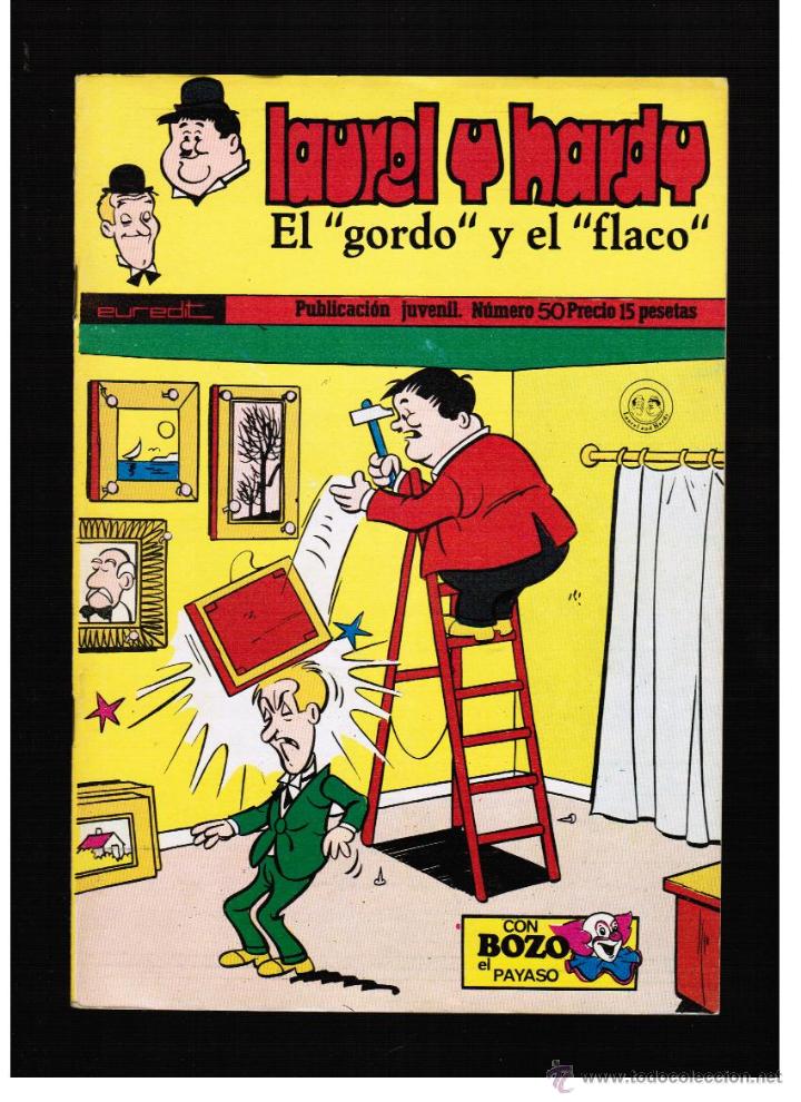 C&oacute;mics: LAUREL Y HARDY, EL GORDO Y EL FLACO N&ordm; 50 - EUREDIT - Foto 1