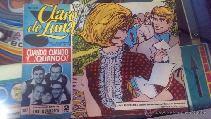 Comics: CLARO DE LUNA REVISTA JUVENIL FEMENINA A&Ntilde;OS 60