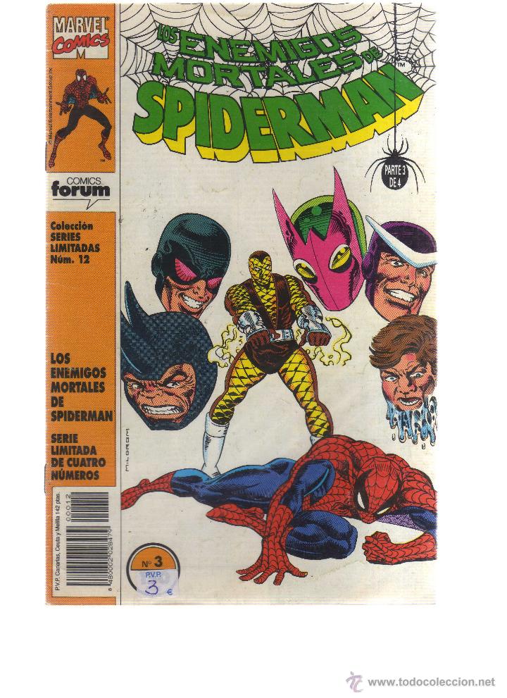 C&oacute;mics: SPIDERMAN N&Uacute;MERO 3 ( FORUM ) - CJ67 - Foto 1