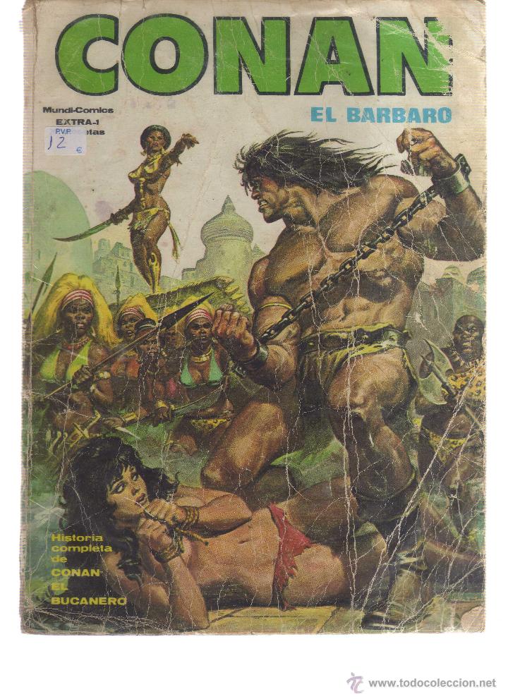 C&oacute;mics: CONAN EL BARBARO TOMO EXTRA N&Uacute;MERO 1 - CJ68 - Foto 1