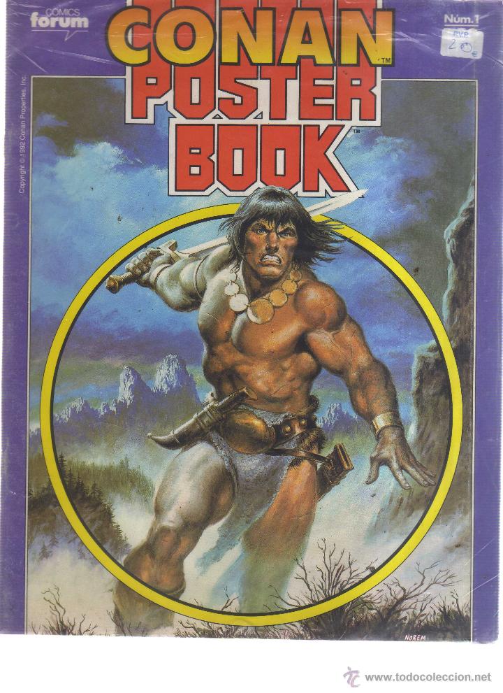 C&oacute;mics: CONAN POSTER BOOK N&Uacute;MERO 1 - CJ68 - Foto 1
