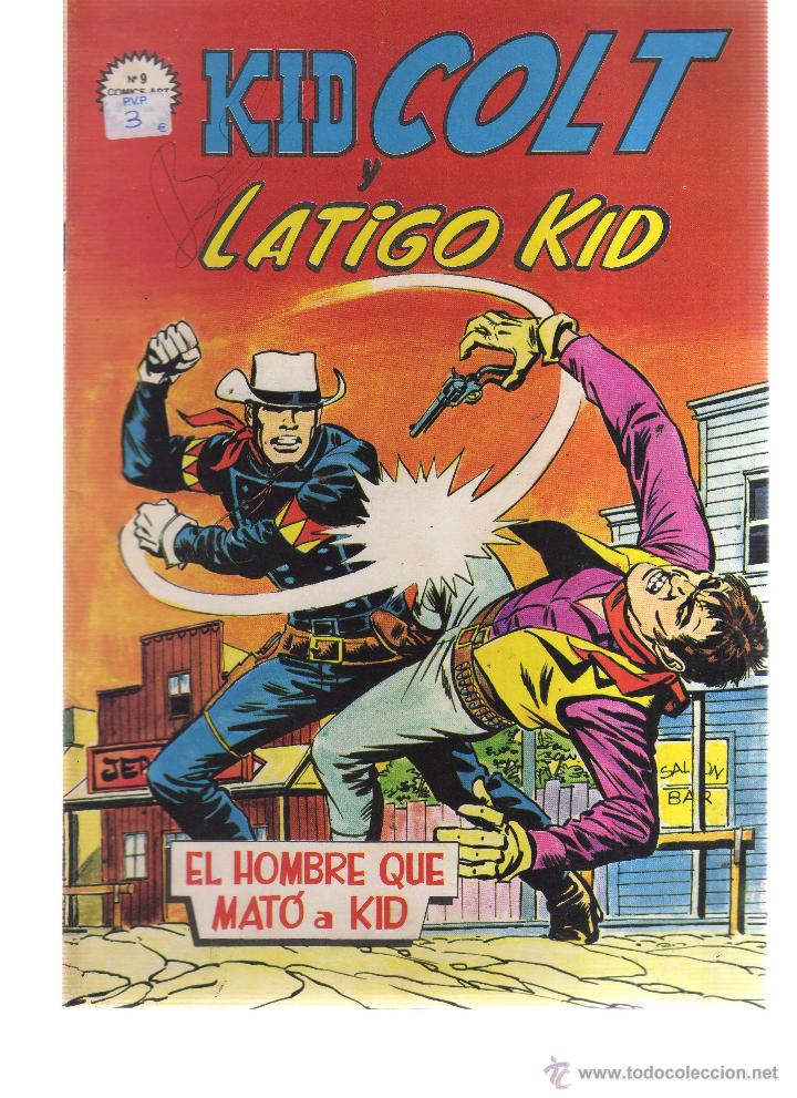 C&oacute;mics: KID COLT Y LATIGO KID N&Uacute;MERO 9 - CJ75 - Foto 1