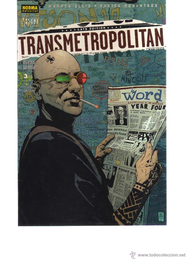 Comics : Transmetropolitan N&ordm; 3 DE 4 - CJ83