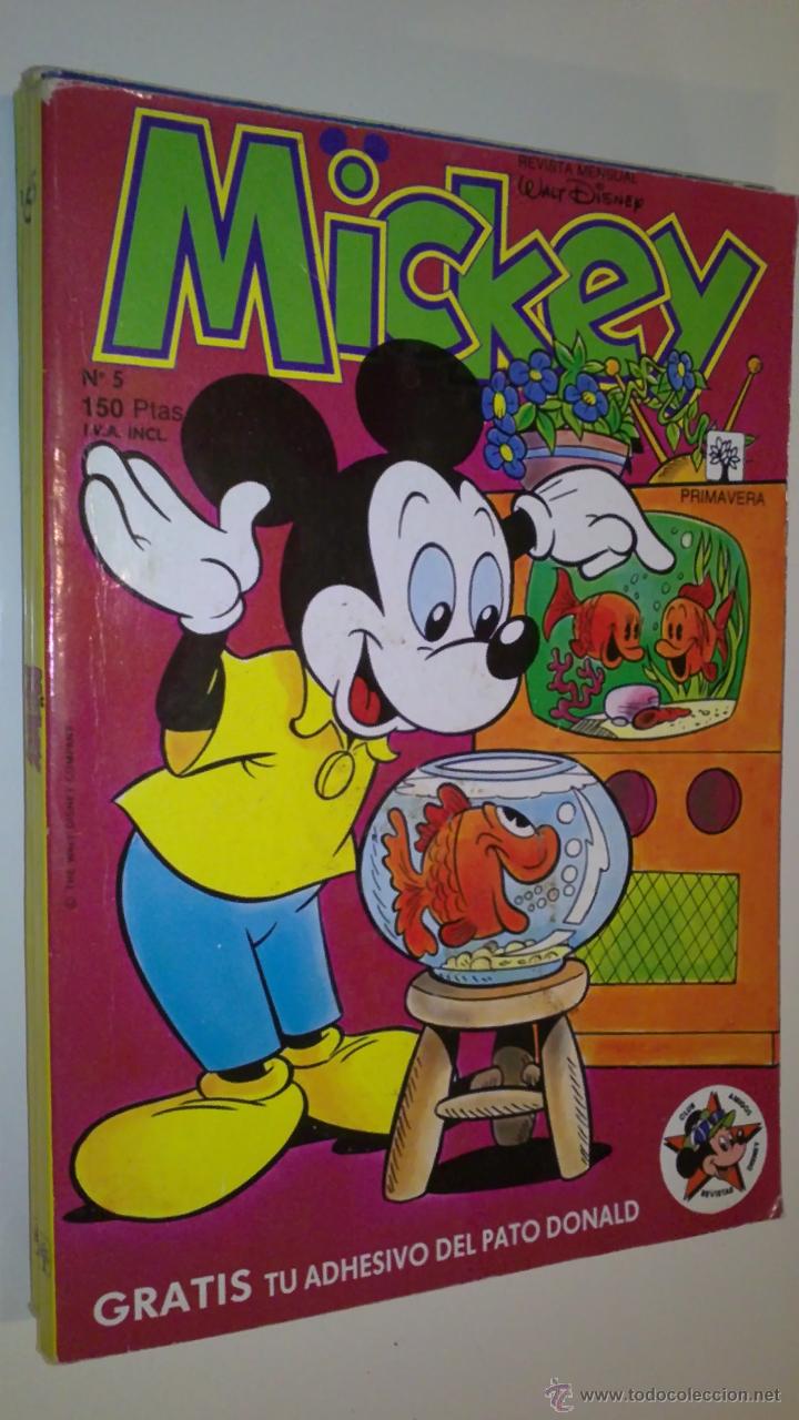 C&oacute;mics: MICKEY N&ordm; 5 A&Ntilde;O 1989 - Foto 1