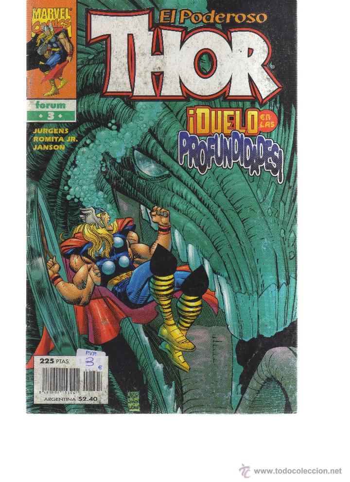 C&oacute;mics: THOR N&ordm; 3 (FORUM) - CJ84 - Foto 1