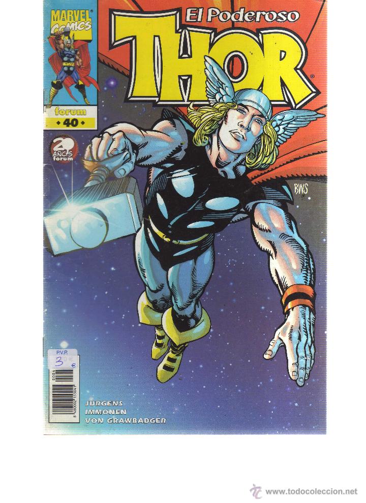 C&oacute;mics: THOR N&ordm; 40 (FORUM) - CJ84 - Foto 1