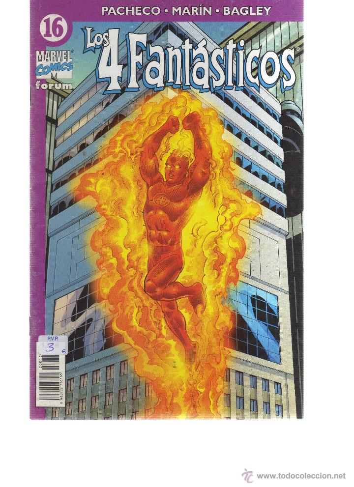C&oacute;mics: LOS 4 FANT&Aacute;STICOS N&ordm; 16 (FORUM) - CJ84 - Foto 1