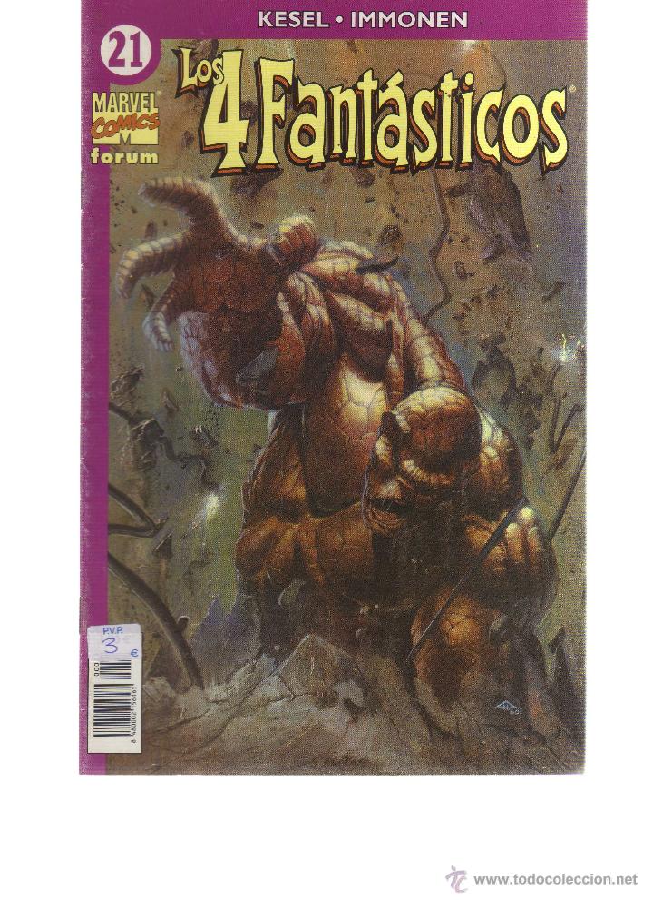 C&oacute;mics: LOS 4 FANT&Aacute;STICOS N&ordm; 21 (FORUM) - CJ84 - Foto 1