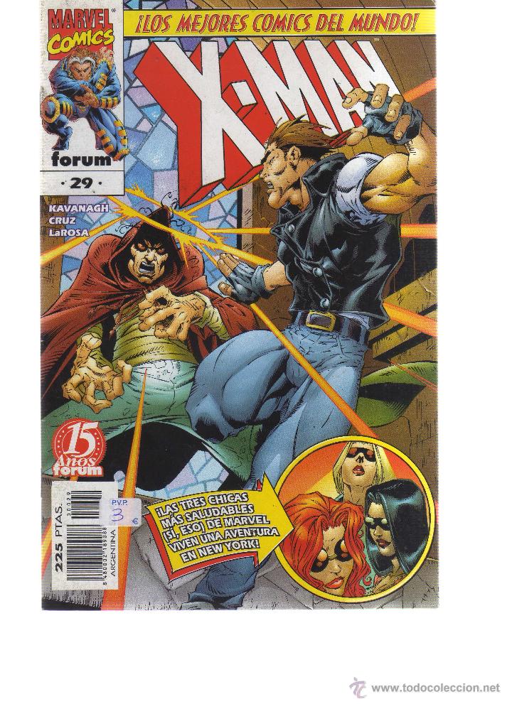 C&oacute;mics: X-MAN N&ordm; 29 (FORUM) - CJ84 - Foto 1