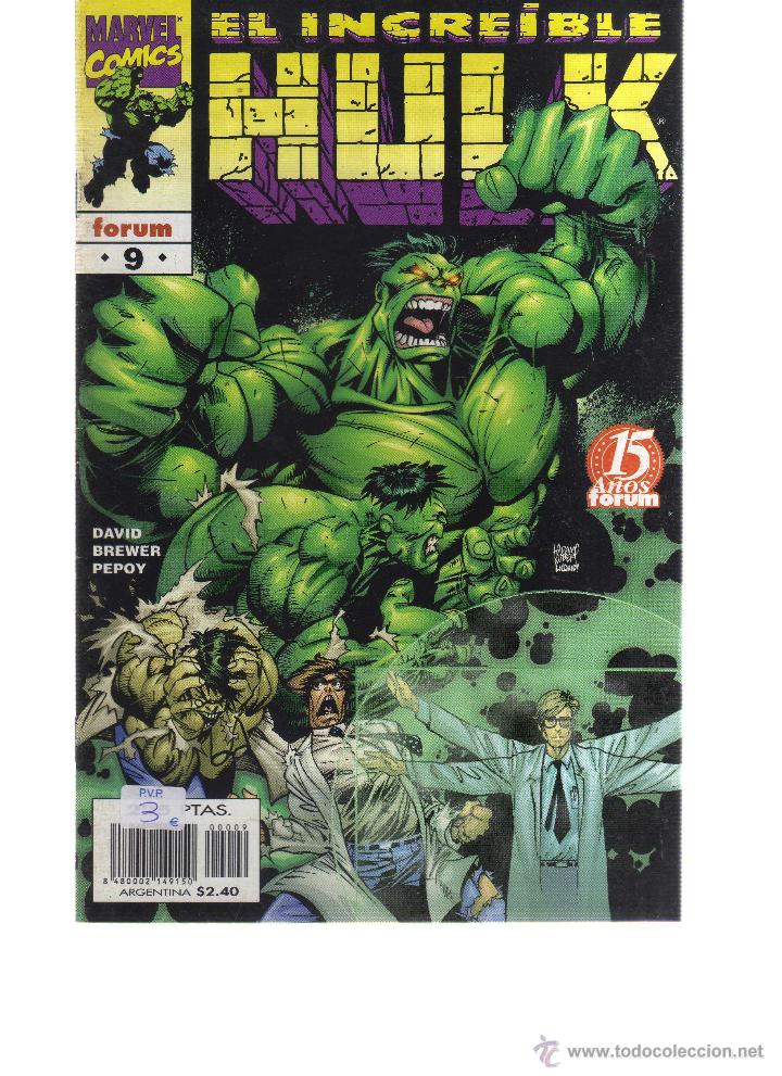 C&oacute;mics: El increible Hulk N&ordm; 9 - CJ84 - Foto 1