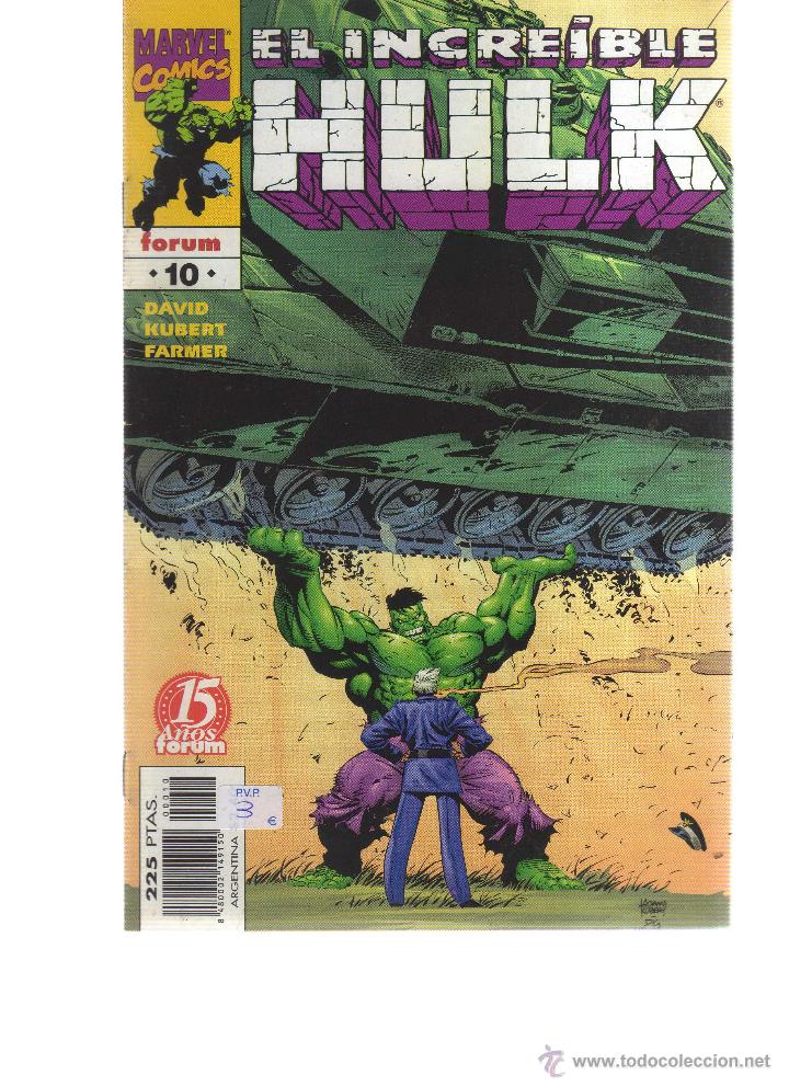 C&oacute;mics: El increible Hulk N&ordm; 10 - CJ84 - Foto 1