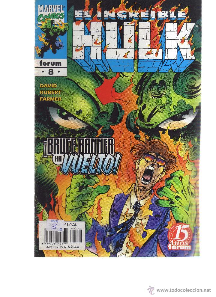 C&oacute;mics: HULK N&ordm; 8 FORUM - CJ84 - Foto 1