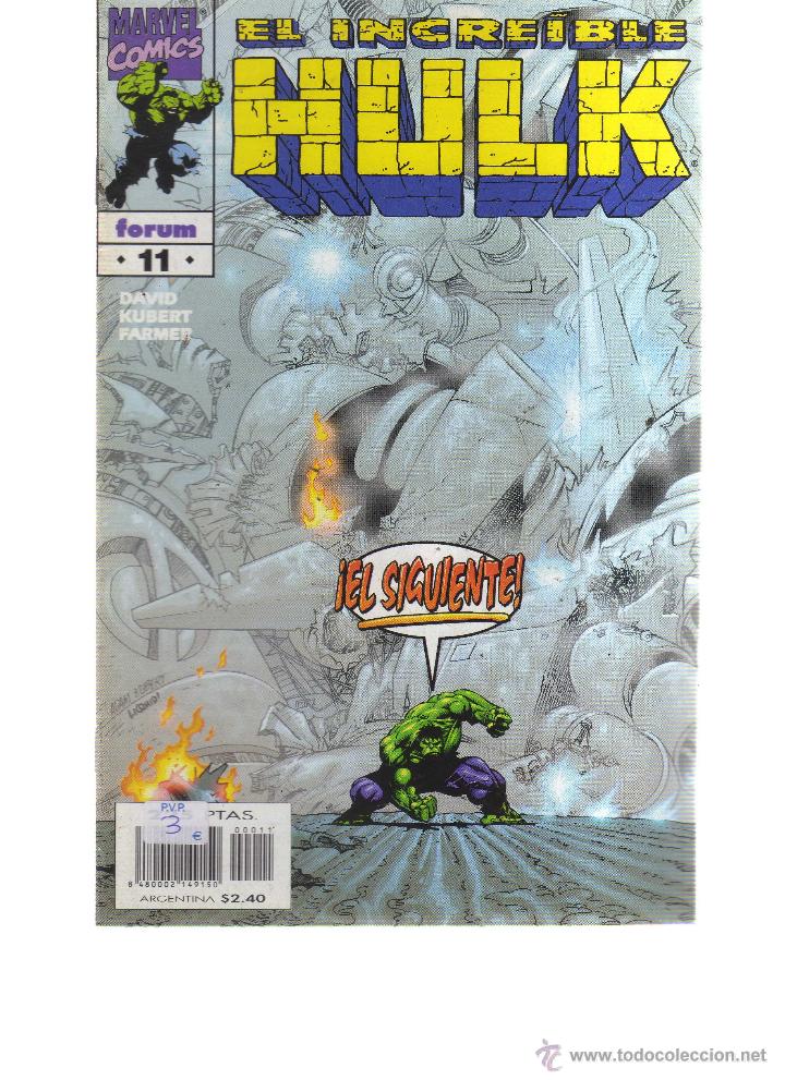 C&oacute;mics: HULK N&ordm; 11 FORUM - CJ84 - Foto 1