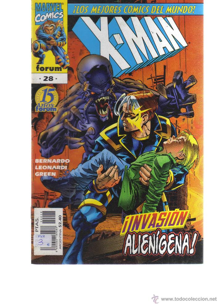 C&oacute;mics: X-MAN N&ordm; 28 (FORUM) - CJ84 - Foto 1