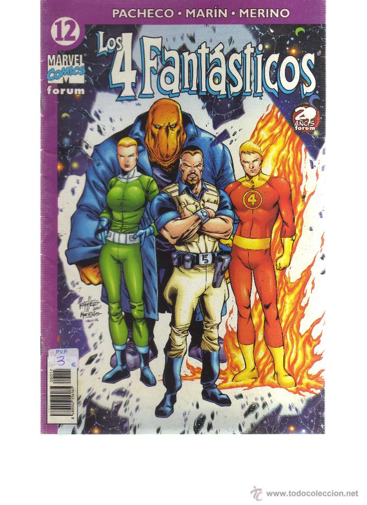 C&oacute;mics: LOS 4 FANTASTICOS N&Uacute;MERO 12 - CJ84 - Foto 1