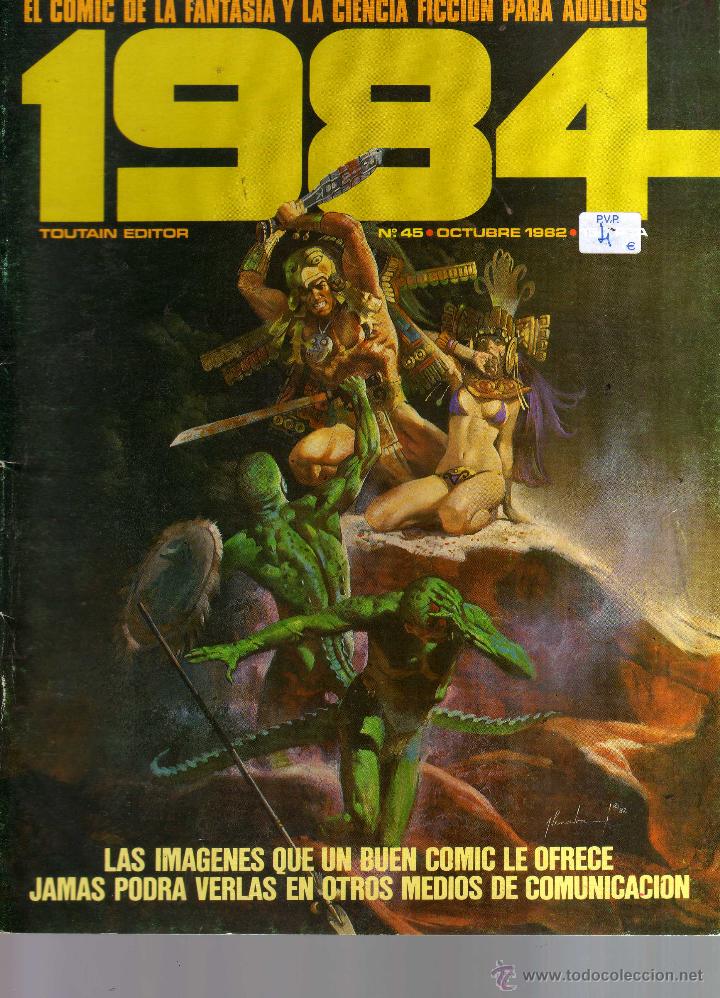 C&oacute;mics: 1984 N&ordm; 45 Octubre 1982 - CJ79 - Foto 1