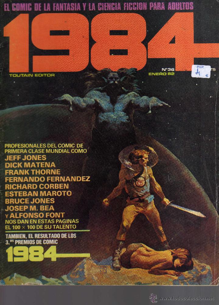 C&oacute;mics: 1984 N&ordm; 36 Enero 1982 - CJ79 - Foto 1