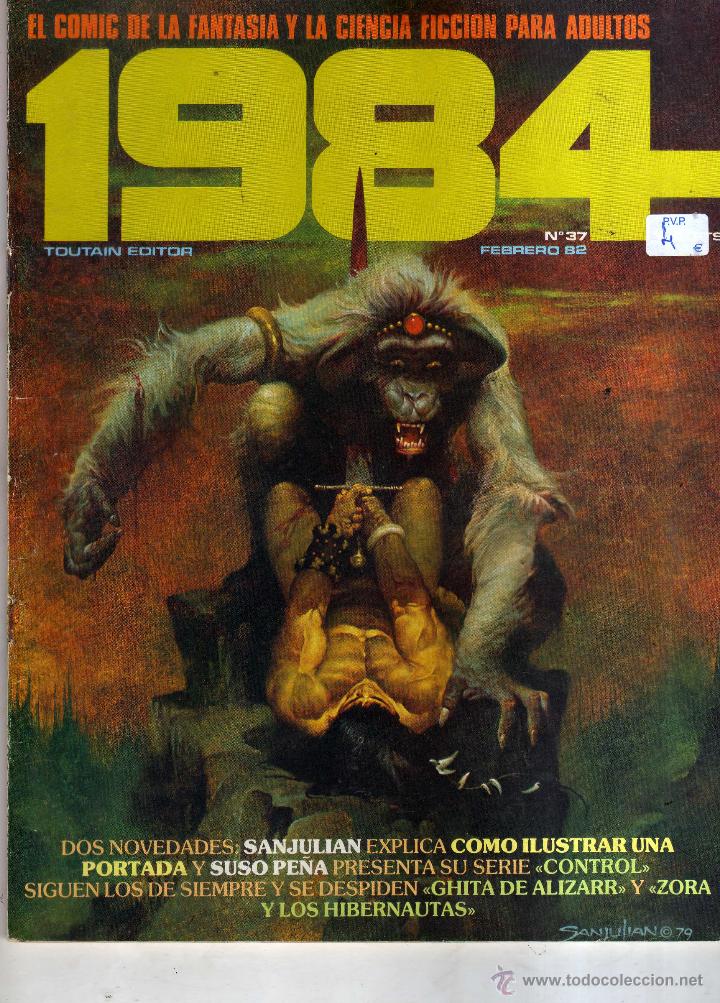 C&oacute;mics: 1984 N&ordm; 37 Febrero 1982 - CJ79 - Foto 1