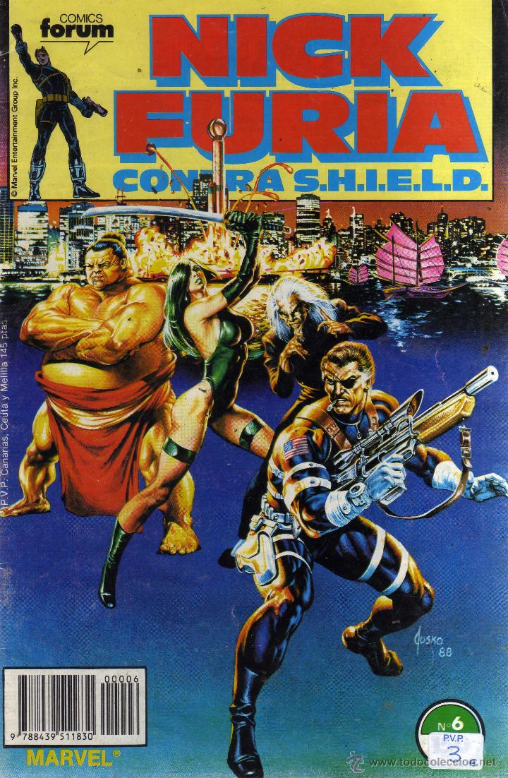 C&oacute;mics: Nick Furia contra Shield N&ordm; 6 - CJ80 - Foto 1