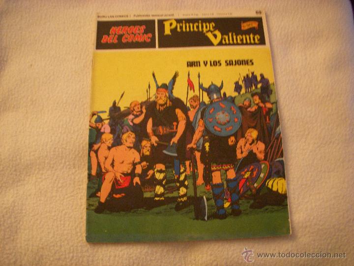 C&oacute;mics: HEROES DEL COMIC, PRINCIPE VALIENTE N&ordm; 69, EDITORIAL BURULAN - Foto 1