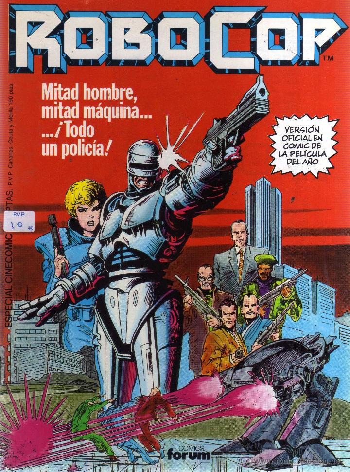 C&oacute;mics: Robocop Especial Cinecomic - CJ80