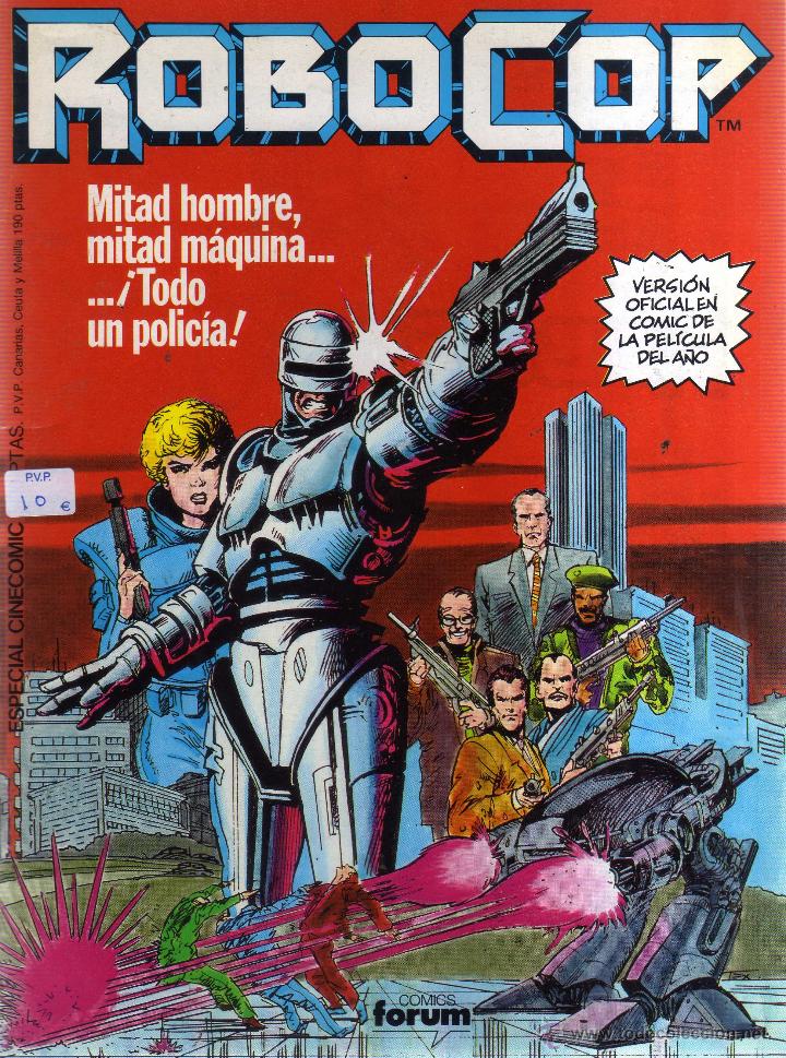 C&oacute;mics: Robocop Especial Cinecomic - CJ80