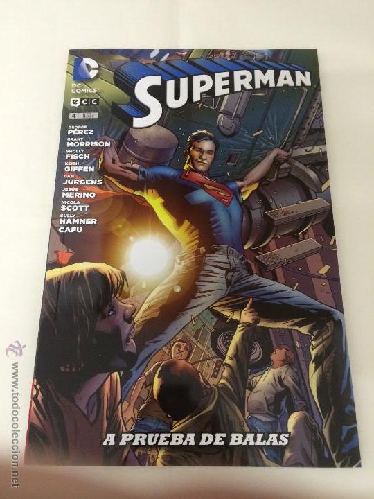 C&oacute;mics: Superman 4. A prueba de Balas (Reedici&oacute;n Trimestral) - ECC EDICIONES - Foto 1