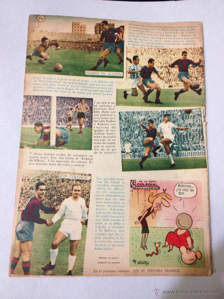 C&oacute;mics: El Campe&oacute;n num 74 - Vida de Suarez - Original 1961 - Foto 2