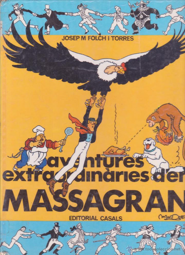 C&oacute;mics: EDITORIAL CASALS -- AVENTURES EXTRAORDIN&Agrave;RIES DEN MASSAGRAN - Foto 1