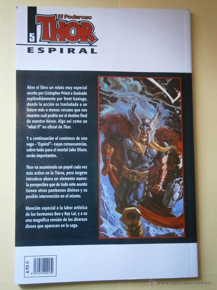 C&oacute;mics: El poderoso Thor ESPIRAL 5 Jurgens Priest Bennett Lai Marvel Comics Forum 2004 30324 - Foto 3