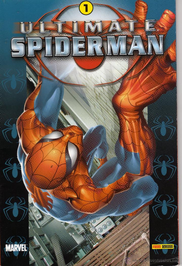 C&oacute;mics: ULTIMATE SPIDERMAN-25 N&Uacute;MEROS-COLECCI&Oacute;N COMPLETA-PANINI-2007 - Foto 1