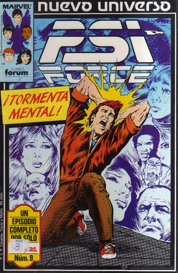 Comics : NUEVO UNIVERSO PSI FORCE N&Uacute;MERO 9 - CJ87