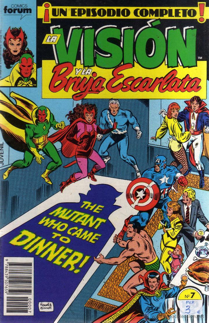 C&oacute;mics: LA VISI&Oacute;N Y LA BRUJA ESCARLATA N&Uacute;MERO 7 - CJ87 - Foto 1