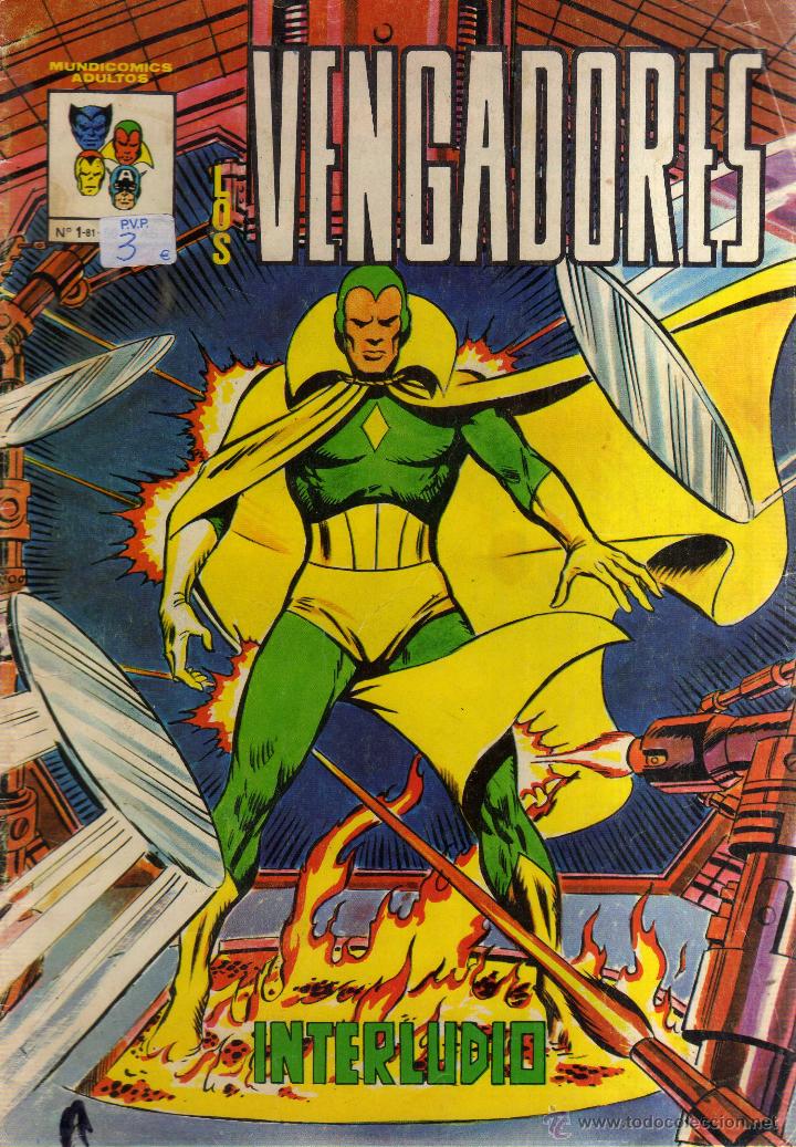 C&oacute;mics: LOS VENGADORES N&Uacute;MERO 1 - CJ87 - Foto 1