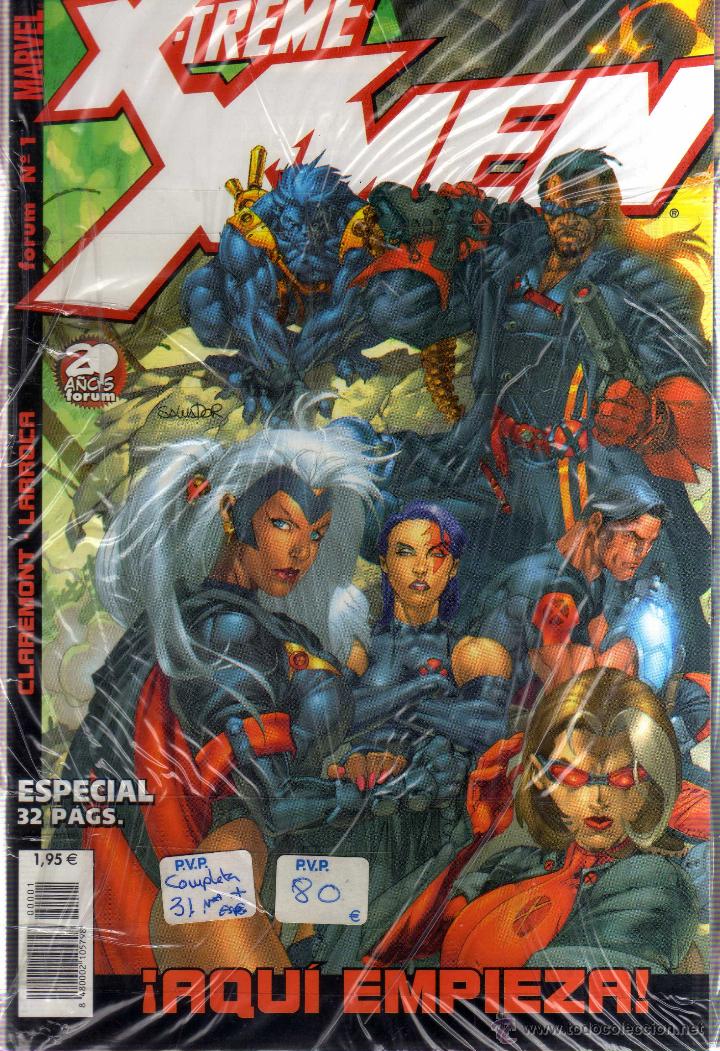 Comics : X-TREME X-MEN COLECCION COMLETA 31 N&Uacute;MEROS + ESPECIAL - CJ77