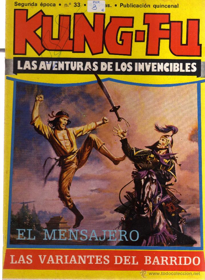 C&oacute;mics: KUNG-FU N&Uacute;MERO 33 - CJ77 - Foto 1